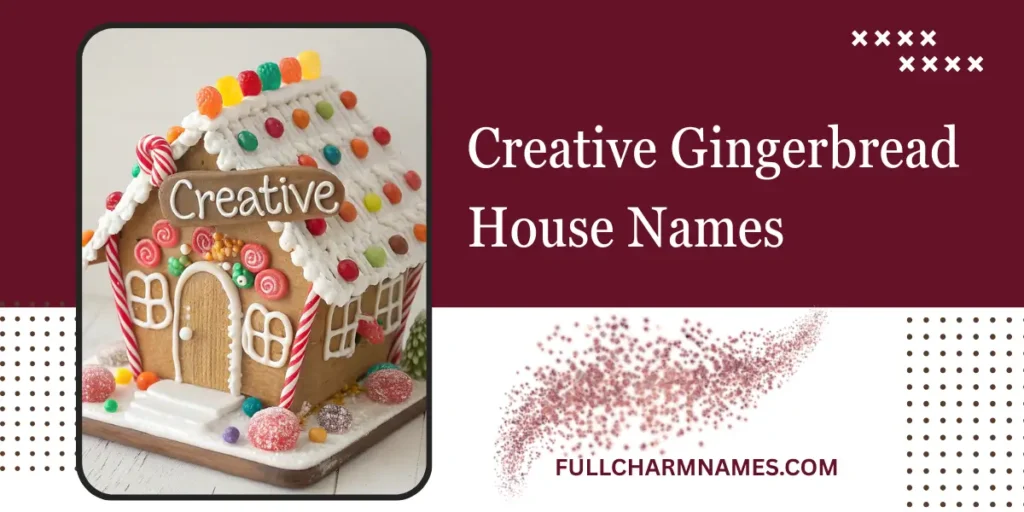 Creative Gingerbread House Names