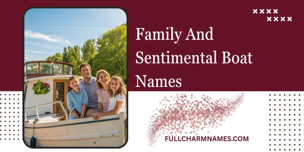 Family And Sentimental Boat Names