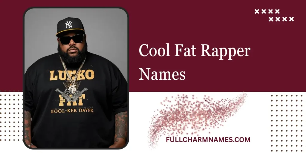 Cool Fat Rapper Names