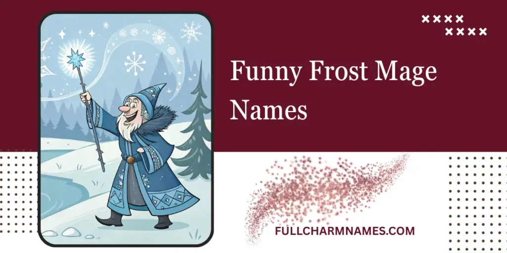 Funny Frost Mage Names