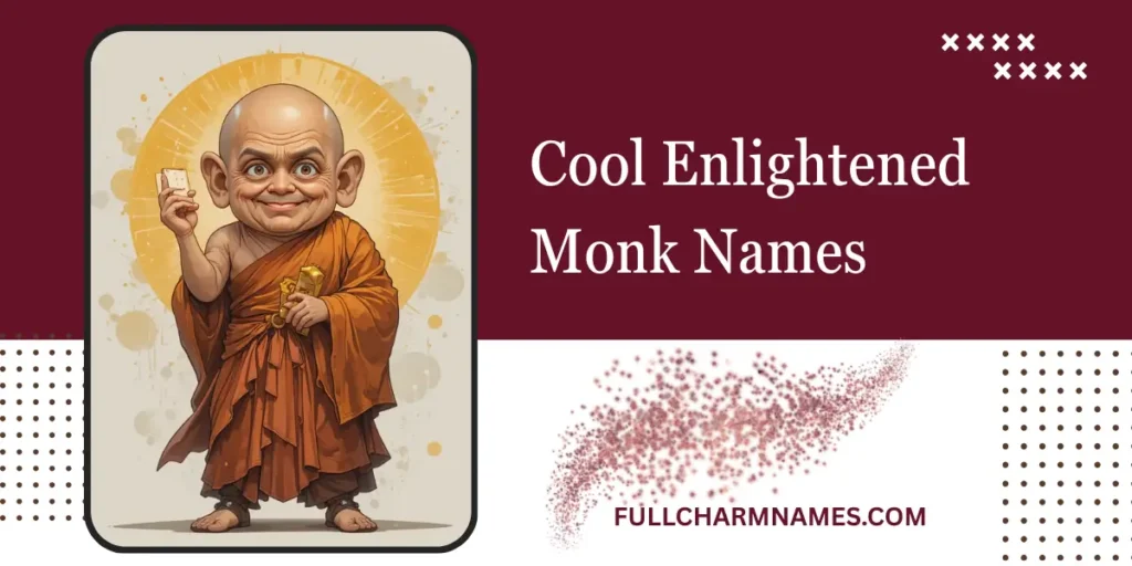 Cool Enlightened Monk Names 