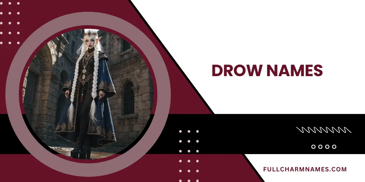 Drow Names
