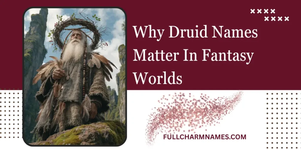 Why Druid Names Matter In Fantasy Worlds