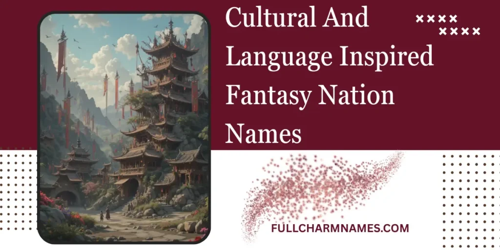 Cultural And Language Inspired Fantasy Nation Names