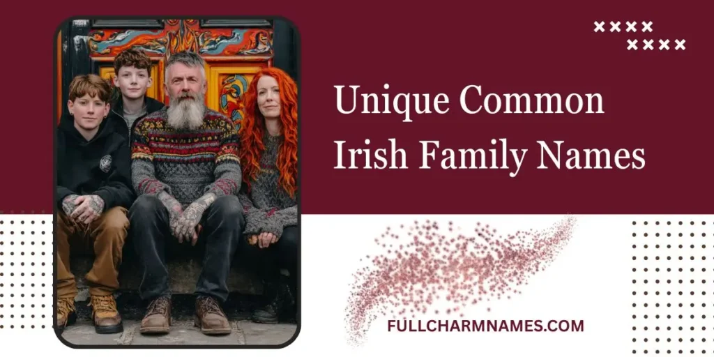Unique Common Irish Family Names