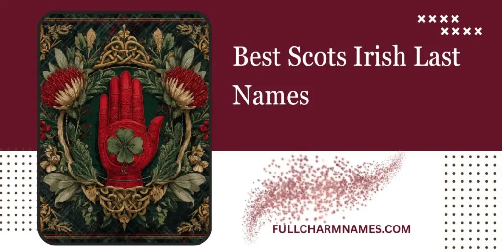 Best Scots Irish Last Names