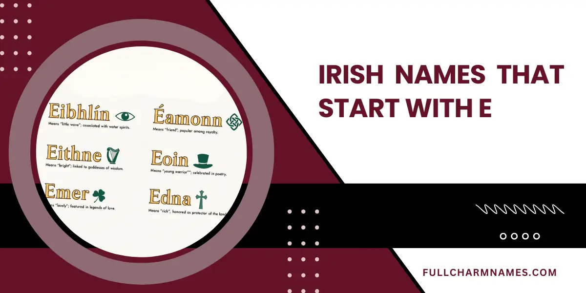 Irish Names That Start With E