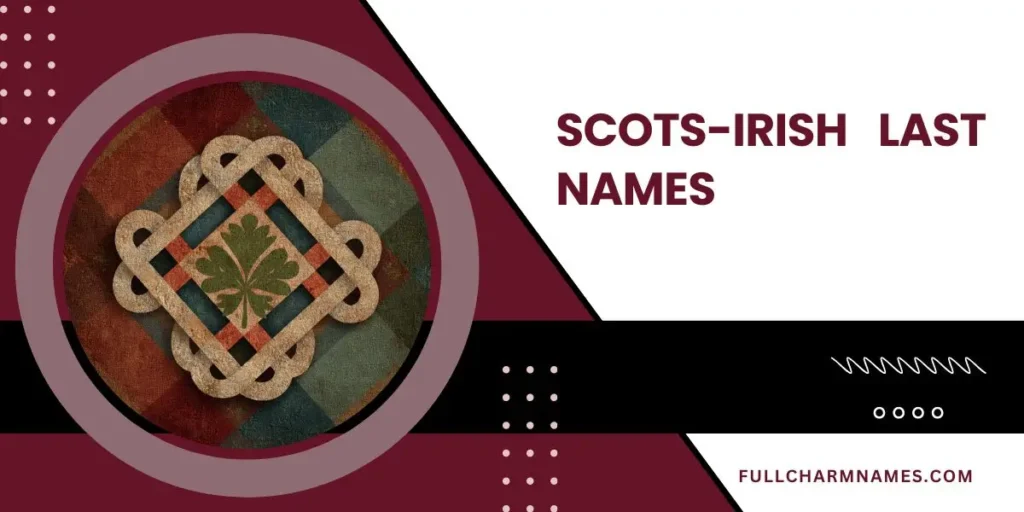 Scots-Irish Last Names
