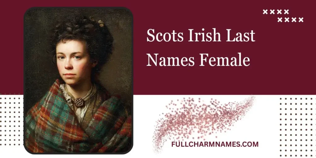 Scots Irish Last Names Female