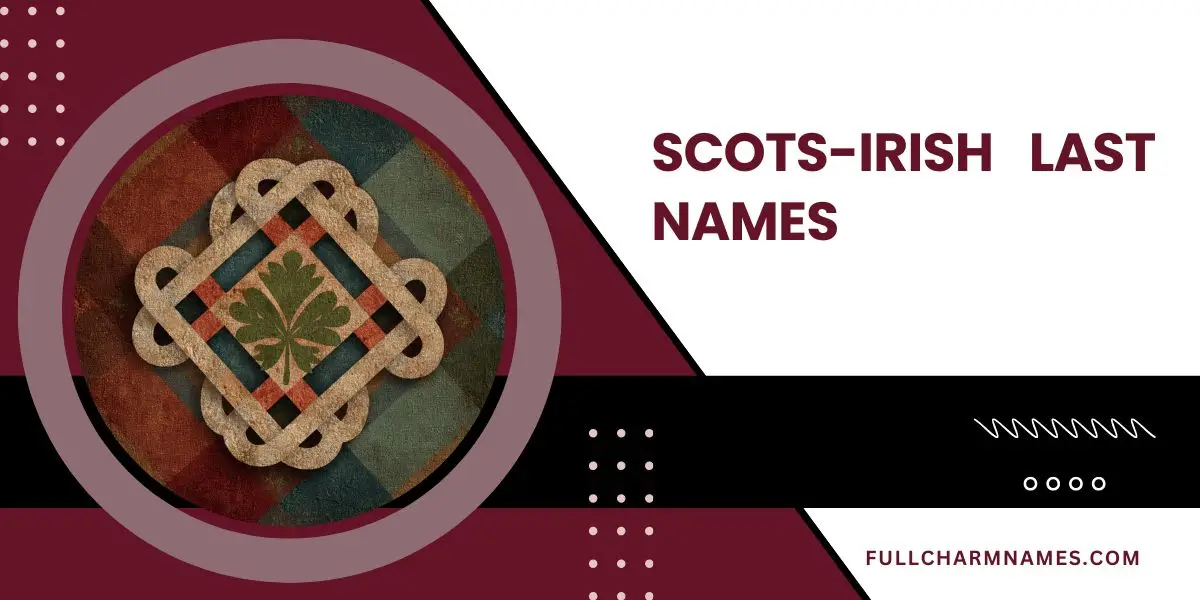Scots-Irish Last Names