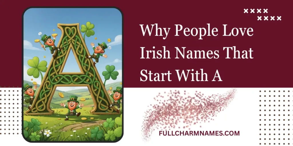 Why People Love Irish Names That Start With A