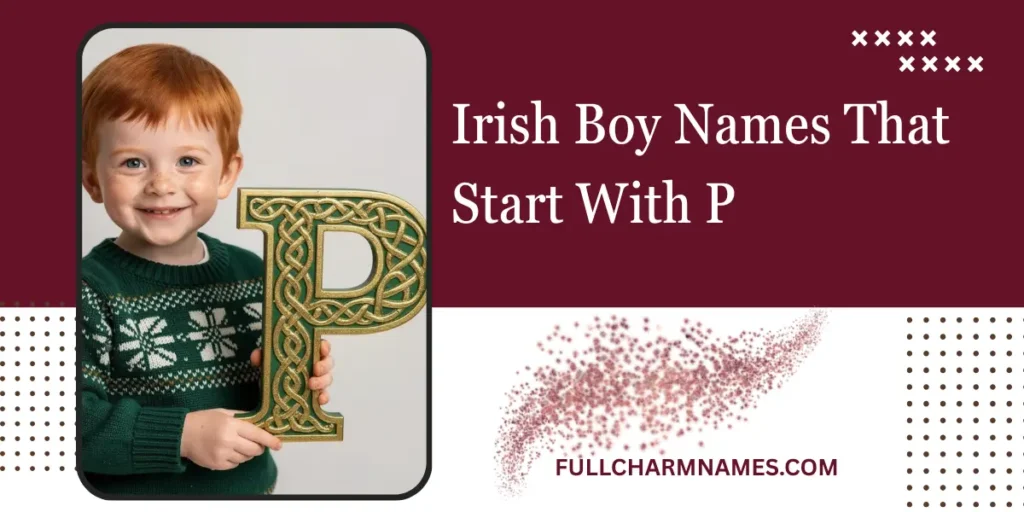 Irish Boy Names That Start With P 