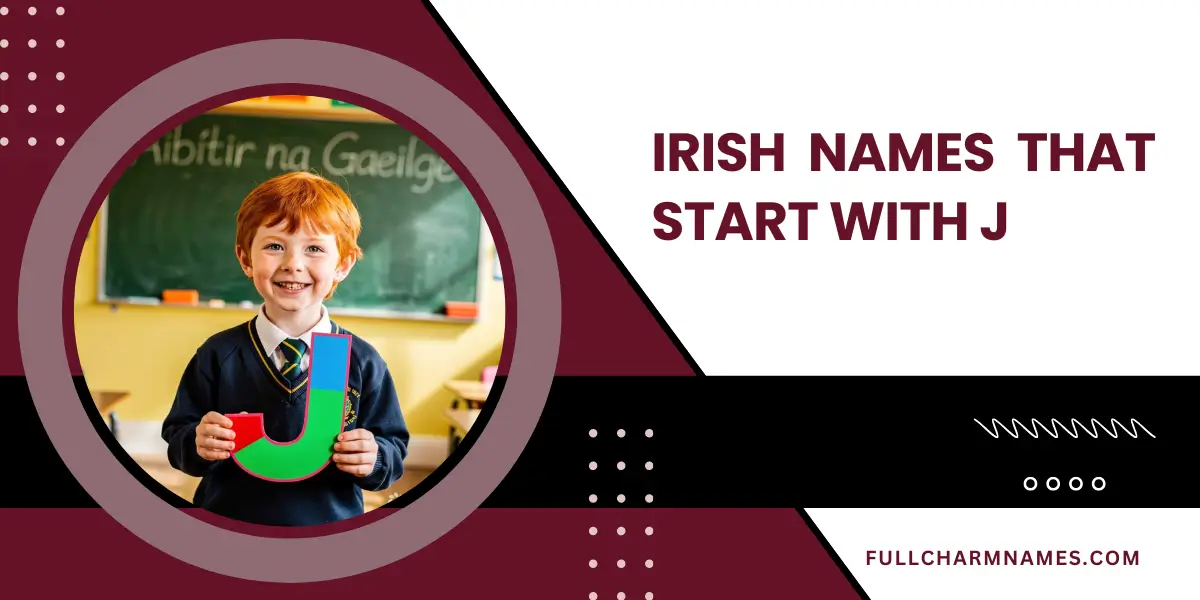 Irish Names That Start With J