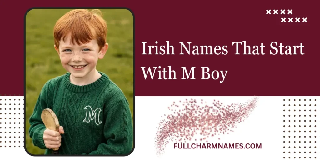 Irish Names That Start With M Boy