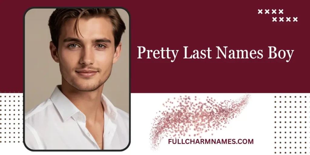Pretty Last Names Boy