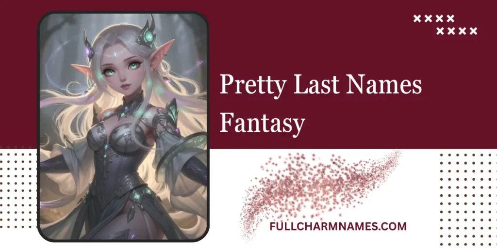 Pretty Last Names Fantasy