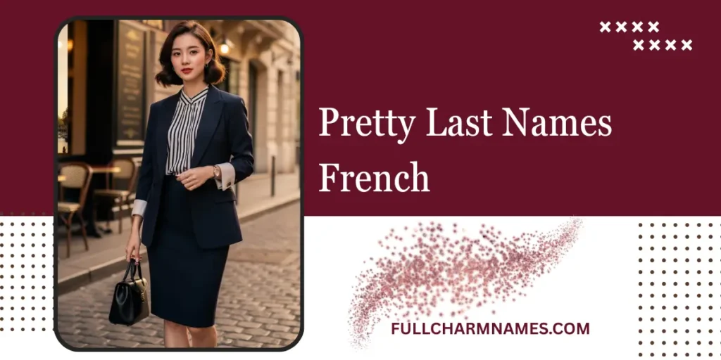 Pretty Last Names French