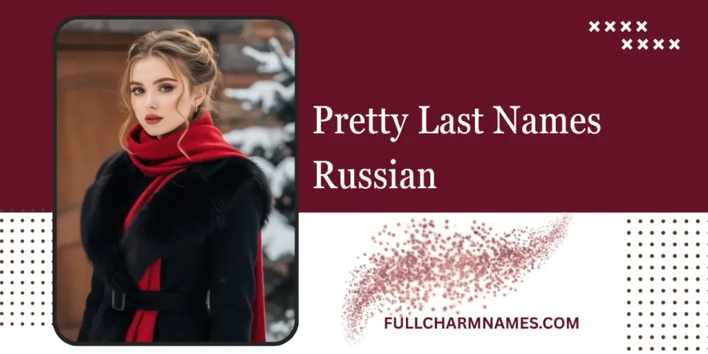 Pretty Last Names Russian