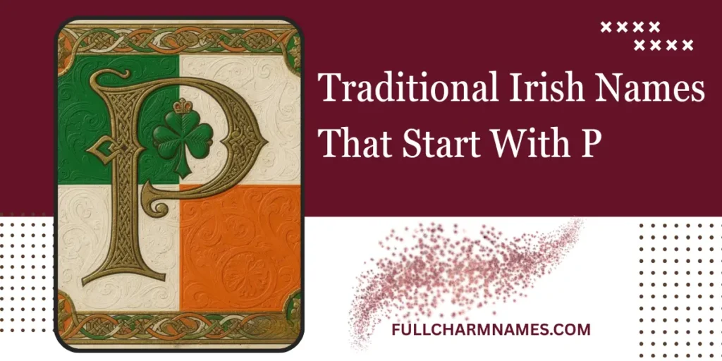 Traditional Irish Names That Start With P