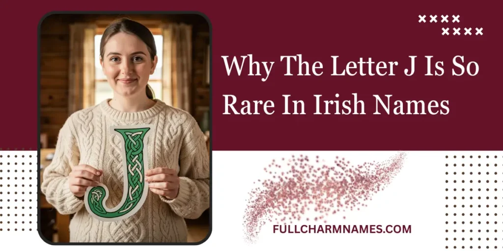 Why The Letter J Is So Rare In Irish Names