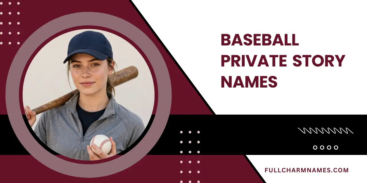 Baseball Private Story Names