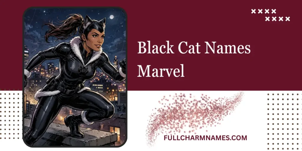 Black Cat Names Marvel