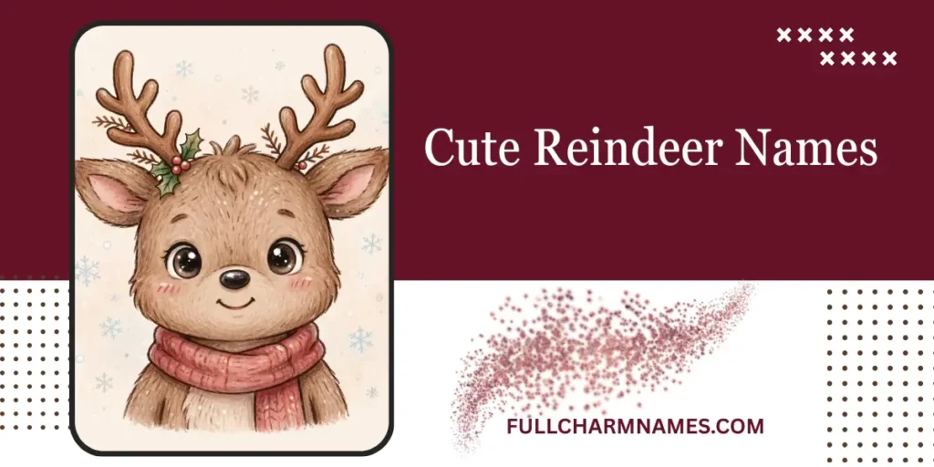 Cute Reindeer Names