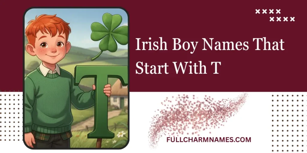 Irish Boy Names That Start With T