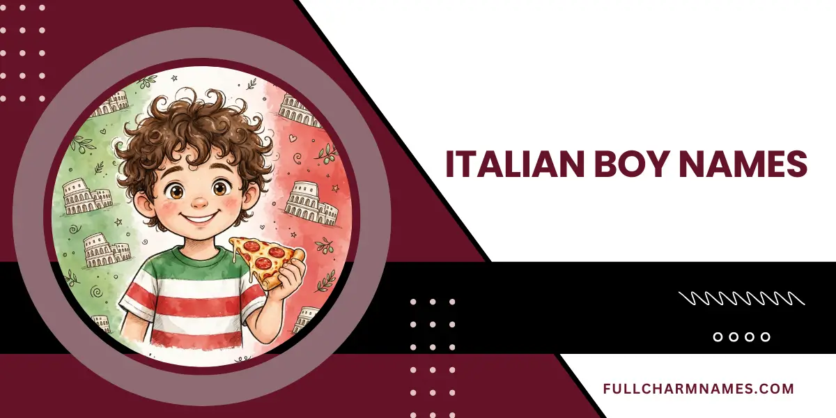 Italian Boy Names