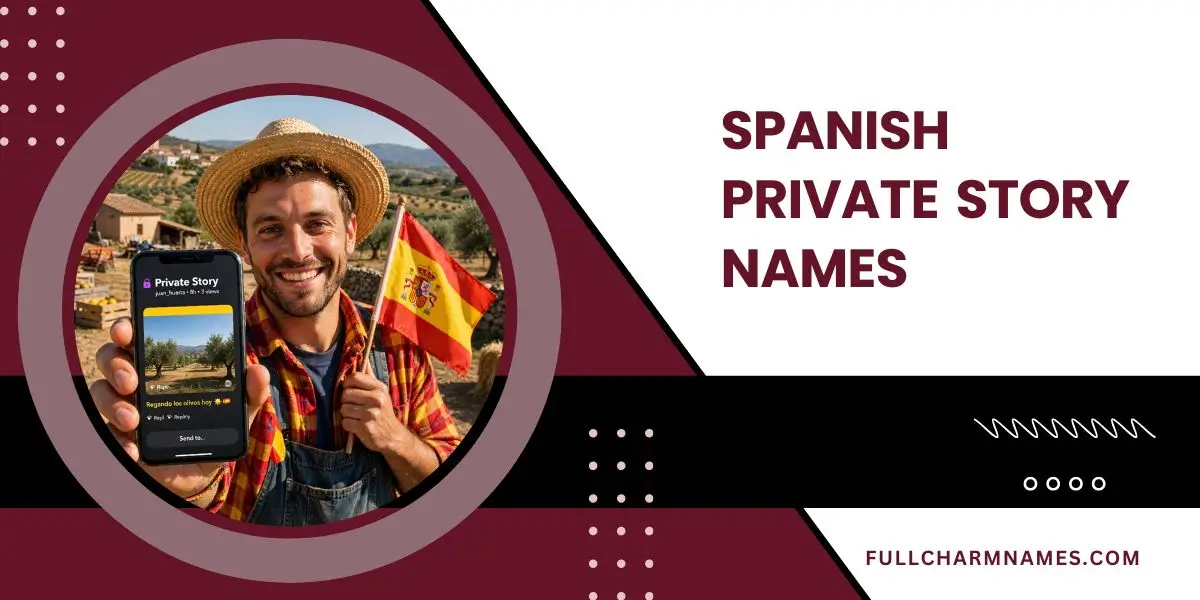 Spanish Private Story Names
