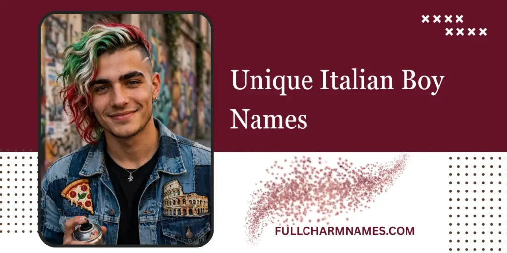 Unique Italian Boy Names