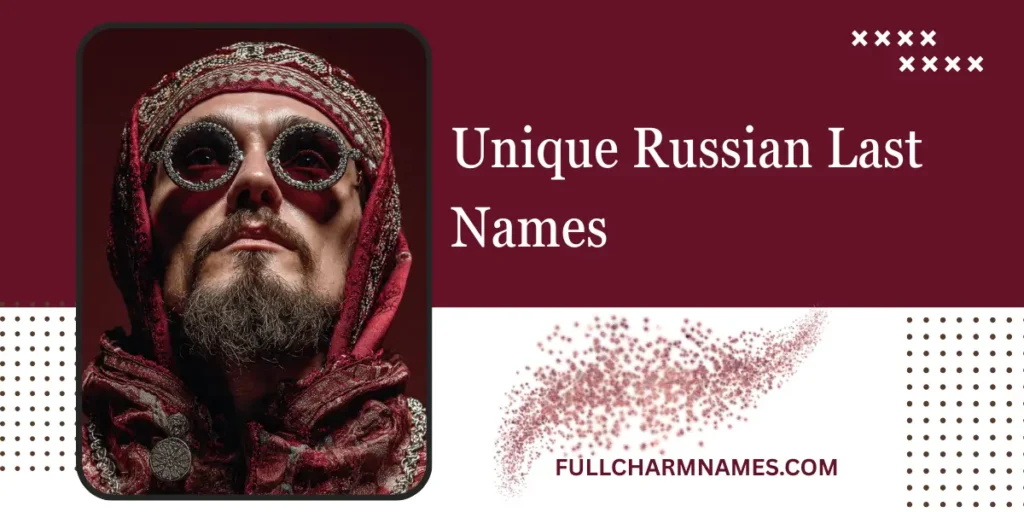 Unique Russian Last Names