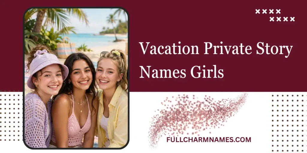 Vacation Private Story Names Girls